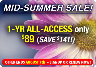 Midsummer Sale - Save $141!