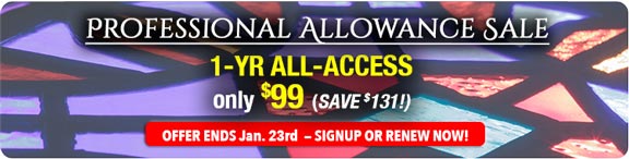 Professional Allowance Sale - Save $131!