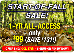 Start of Fall Sale -- Save $131